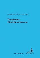 Translation: Didaktik Im Kontext 1