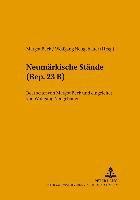 bokomslag Neumaerkische Staende (Rep. 23 B)