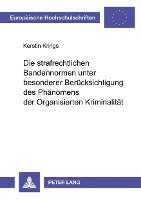 Die Strafrechtlichen Bandennormen Unter Besonderer Beruecksichtigung Des Phaenomens Der Organisierten Kriminalitaet 1