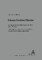 bokomslag Johann Gottfried Herder