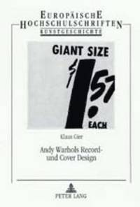 bokomslag Andy Warhols Record- Und Cover Design