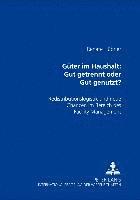 bokomslag Gueter Im Haushalt: Gut Getrennt Oder Gut Genutzt?