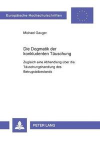 bokomslag Dogmatik der konkludenten Taeuschung