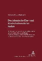 bokomslag Das Islamische Ehe- Und Kindschaftsrecht Im Sudan