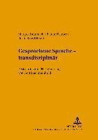 bokomslag Gesprochene Sprache - Transdisziplinaer