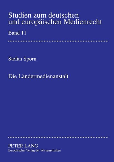 bokomslag Laendermedienanstalt