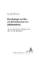 bokomslag Psychologie Vor Ort - Ein Ruckblick Auf Vier Jahrhunderte