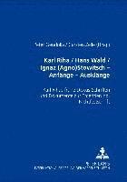 Peter Gendolla, Carsten Zelle - Karl Riha / Hans Wald / Ignaz (Agno) Stowitsch- Anfaenge - Ausklaenge, Häftad