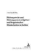 bokomslag Bildungsrecht Und Bildungspraxis Religioeser Und Linguistischer Minderheiten in Indien