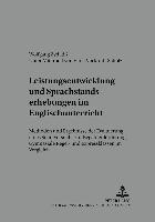 bokomslag Leistungsentwicklung Und Sprachstandserhebungen Im Englischunterricht