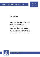 Corporate Governance in Aktiengesellschaften