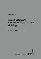 bokomslag Studies in English Historical Liguistics and Philology