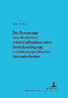 Die Bewertung Von Deutschen Universalbanken Unter Beruecksichtigung Rechtsformspezifischer Besonderheiten 1