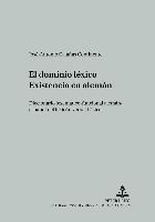 El Dominio Lxico Existencia En Alemn 1