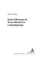 bokomslag Index Librorum de Rebus Moabiticis Conscriptorum