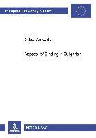 Aspects of Binding in Bulgarian