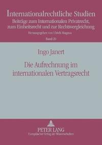 bokomslag Aufrechnung im internationalen Vertragsrecht
