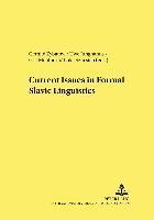 bokomslag Current Issues in Formal Slavic Linguistics