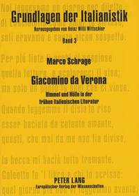 bokomslag Giacomino Da Verona