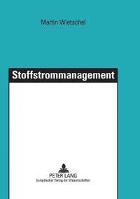 bokomslag Stoffstrommanagement