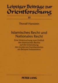 bokomslag Islamisches Recht Und Nationales Recht- Teil 1 / Teil 2