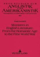 bokomslag Monsters in English Literature: from the Romantic Age to the First World War