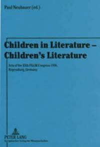 bokomslag Children in Literature - Children's Literature