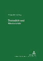 Tamás Lichtmann, Kálmán Kovács - Textualitaet Und Rhetorizitaet, Häftad