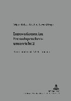 Nicola Würffel, Michael Wendt, Brigitte Krück, Kristiane Loeser - Innovationen Im Fremdsprachenunterricht 2, Häftad