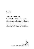 bokomslag Yoga Meditation Samadhi Therapie Aus Sicht Des Advaita-Vedanta