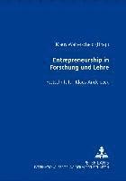 bokomslag Entrepreneurship in Forschung Und Lehre