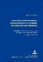 bokomslag Innovative Unternehmenskommunikation Im Zeitalter Von Internet Und Ebusiness