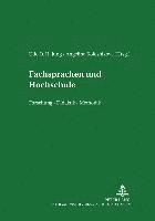 Fachsprachen Und Hochschule