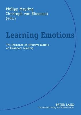 Philipp Mayring, Christoph von Rhoeneck, Christoph Von Rhoeneck - Learning Emotions, Häftad