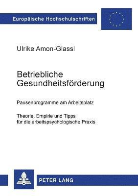 bokomslag Betriebliche Gesundheitsfoerderung