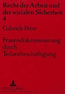 Frauendiskriminierung Durch Teilzeitbeschaeftigung 1