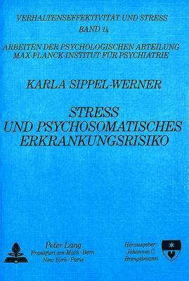 bokomslag Stre Und Psychosomatisches Erkrankungsrisiko