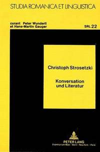 bokomslag Konversation Und Literatur