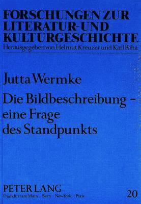 bokomslag Die Bildbeschreibung - Eine Frage Des Standpunkts