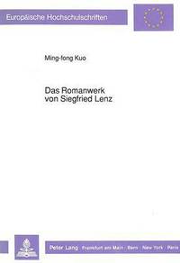 bokomslag Das Romanwerk von Siegfried Lenz