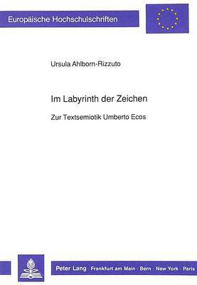 Im Labyrinth Der Zeichen 1