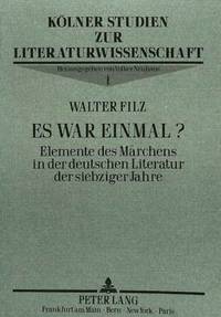 bokomslag Es War Einmal?
