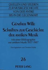 bokomslag Schriften Zur Geschichte Der Antiken Musik