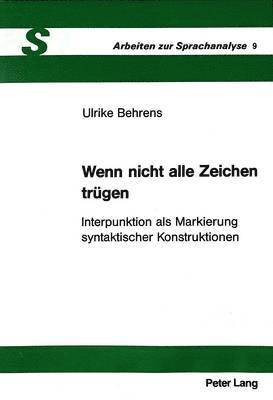 Wenn Nicht Alle Zeichen Truegen 1