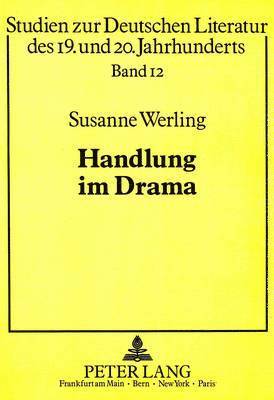 bokomslag Handlung Im Drama