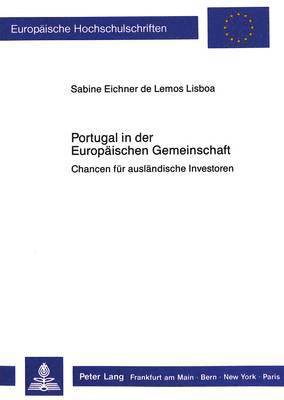 Portugal in Der Europaeischen Gemeinschaft 1