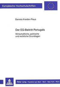 bokomslag Der Eg-Beitritt Portugals