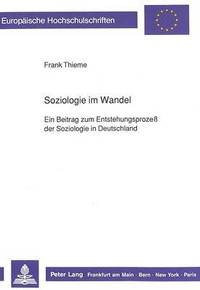 bokomslag Soziologie Im Wandel