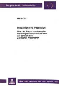 bokomslag Innovation Und Integration