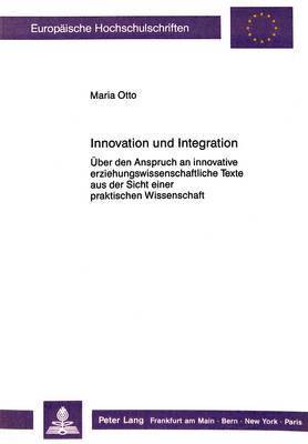 Innovation Und Integration 1